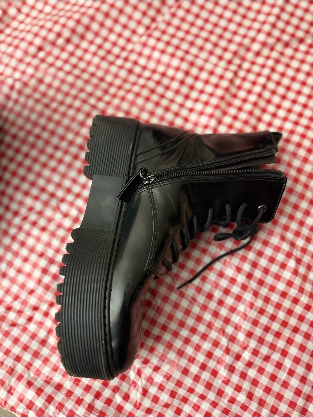 Black Platform Boots